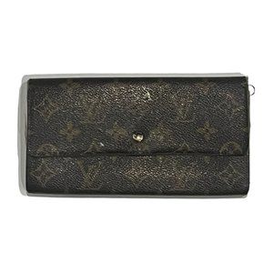 Authentic Louis Vuitton Monogram Canvas Sarah Wallet Date Code: 8911AN
